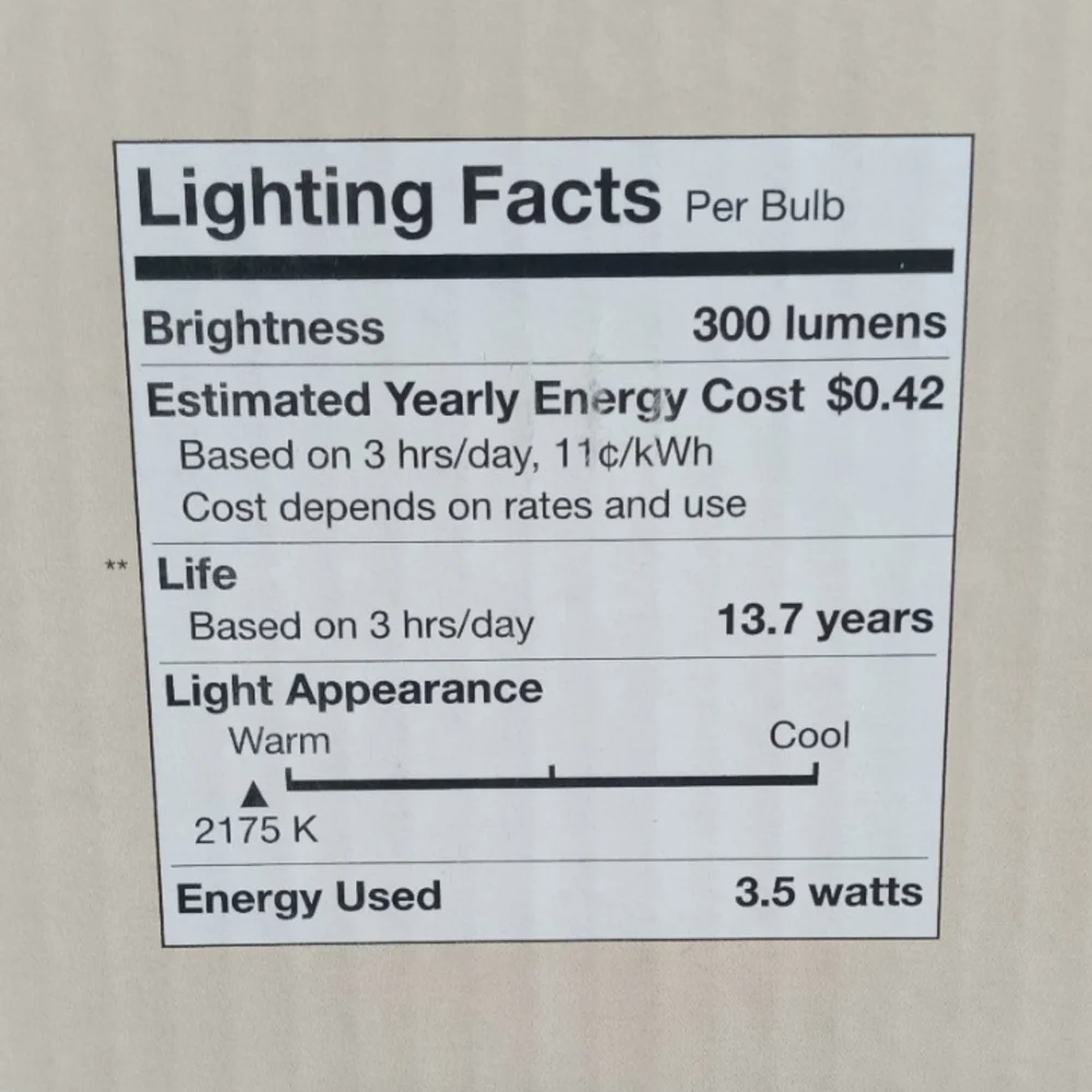 Better Homes And Gardens LED Vintage Style Bulb - Warm White